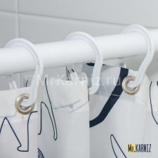 Кольца для штор Duschy